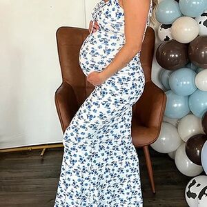 Floral Maternity Dress